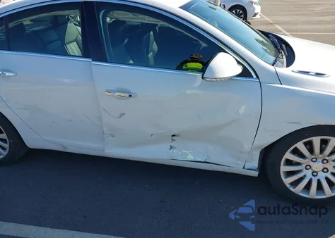 2012 Buick Regal Premium 1 из США, поврежденный, VIN 2G4GS5EK8C9149813